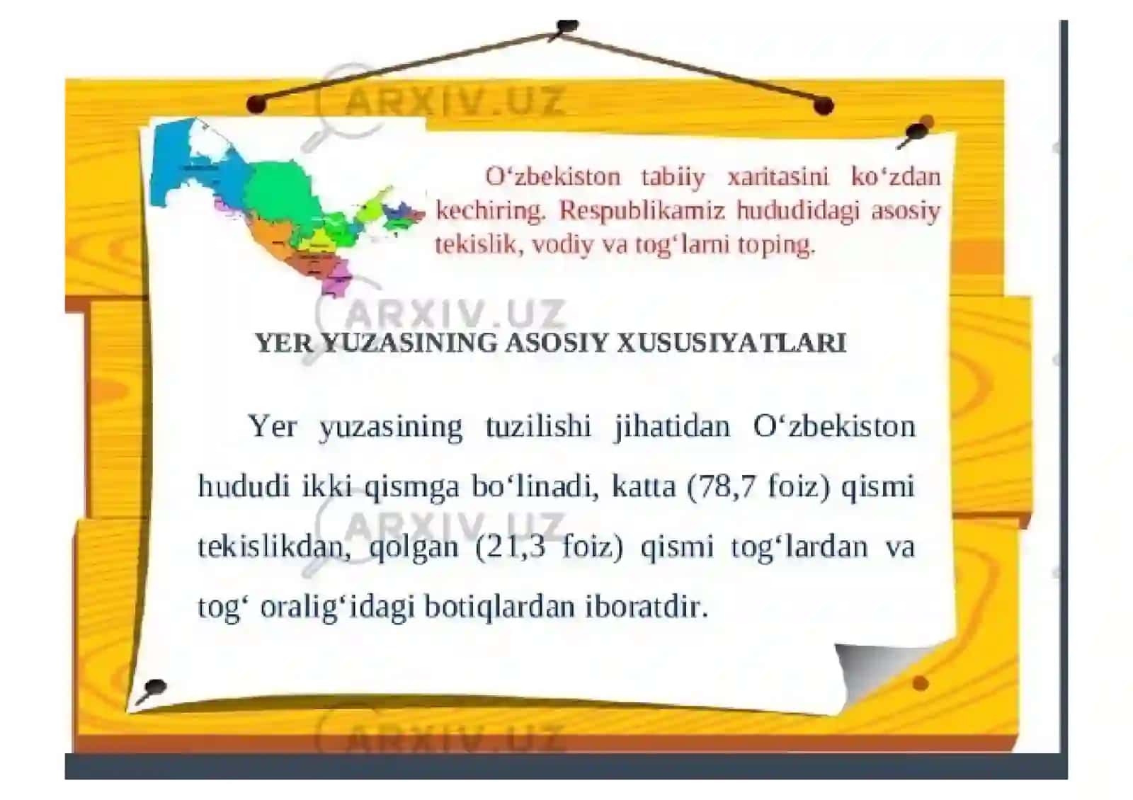 yer yuzining geologik tuzilishi 2