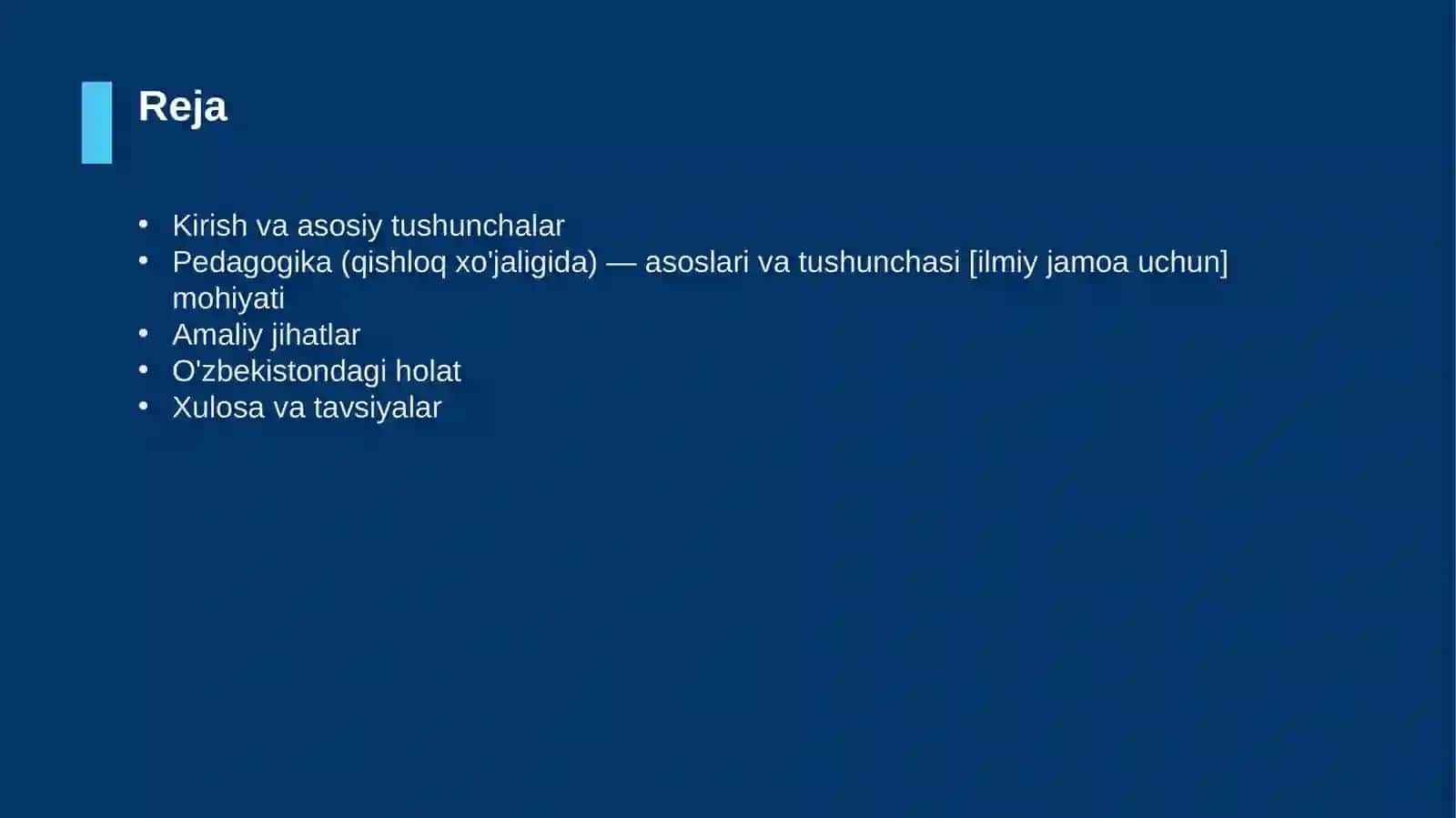 Pedagogika (qishloq xo'jaligida) — asoslari va tushunchasi [ilmiy jamoa uchun] 2