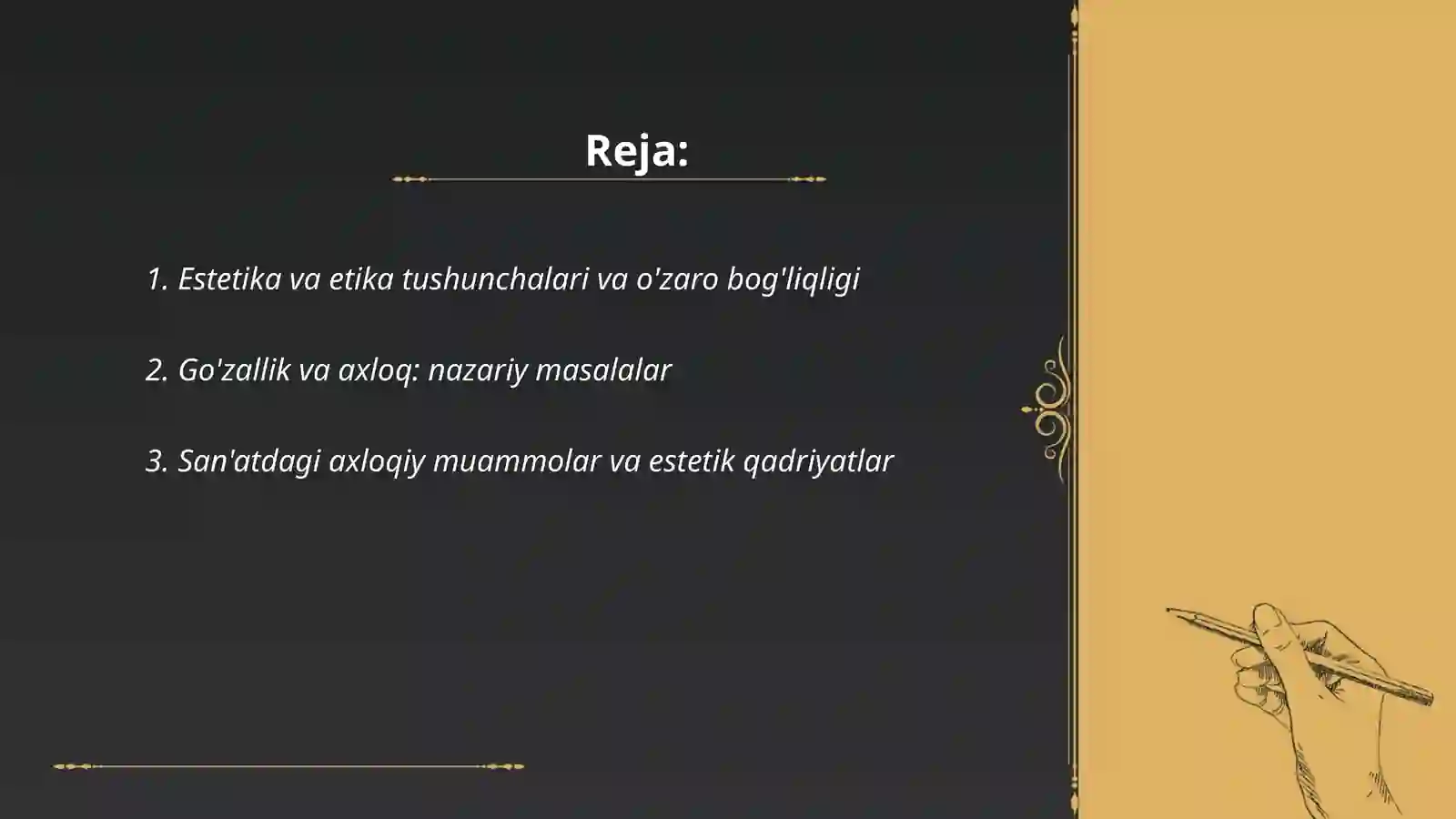Estetika va Etika 2