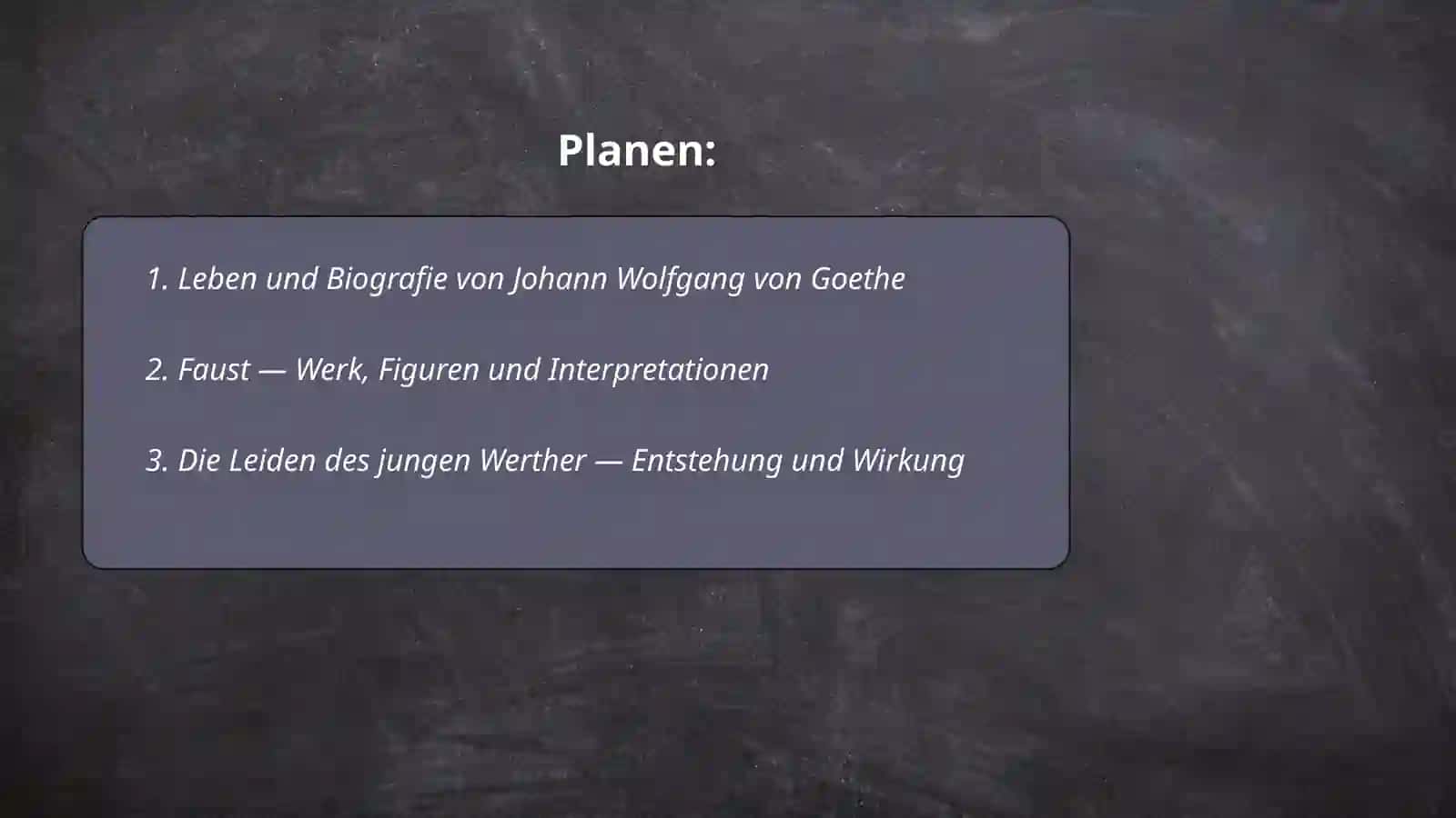 Die Leiden des jungen Werther 2