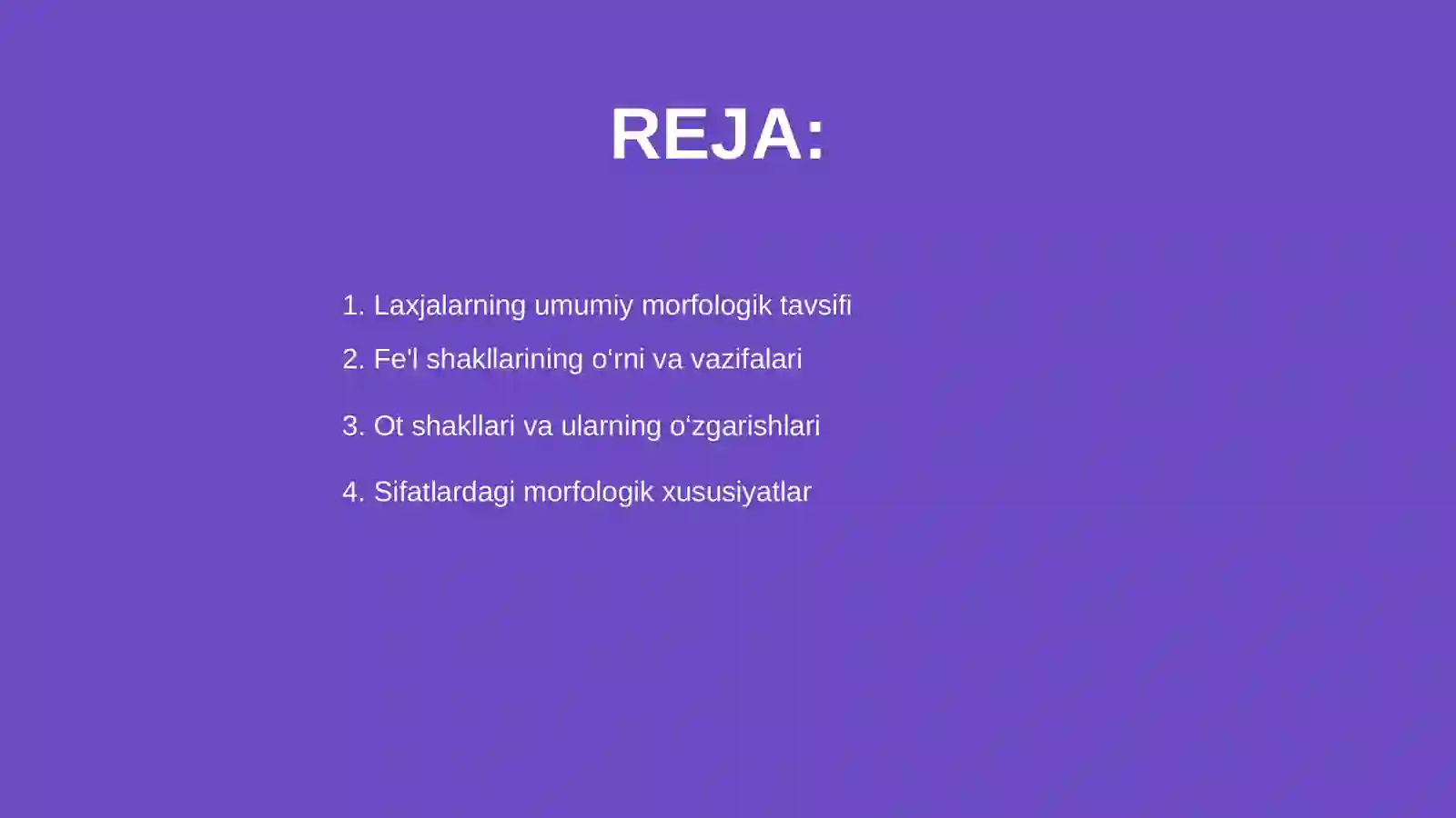 Laxjalarda morfalogik xususiyatlar 2