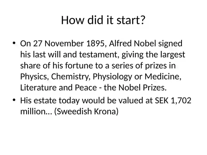 Nobel Prize 2