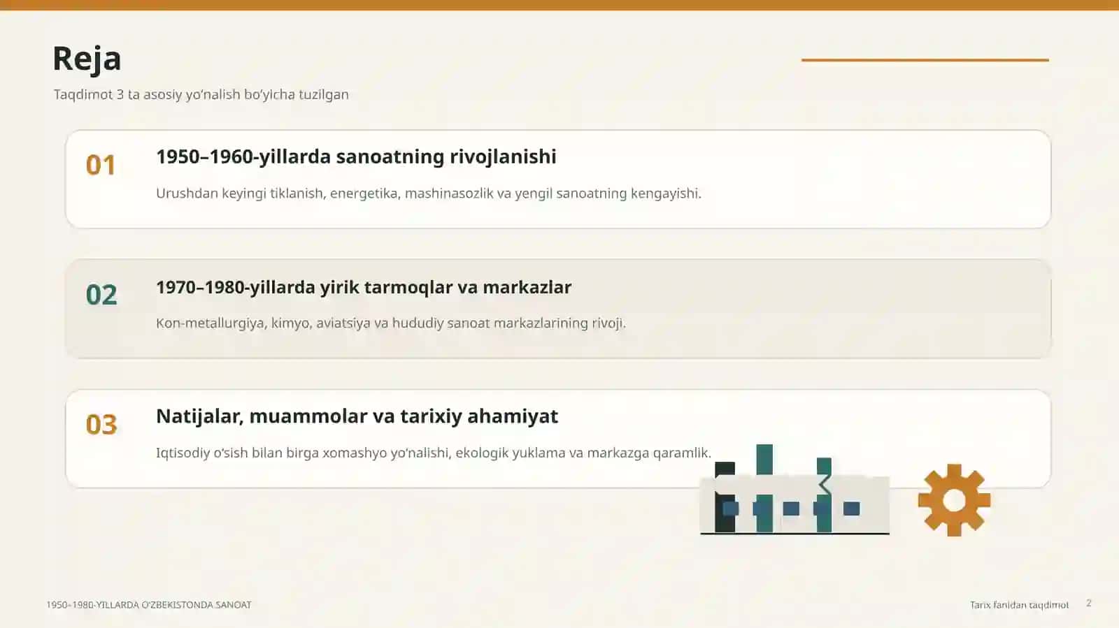 Sanoat tarixi 2