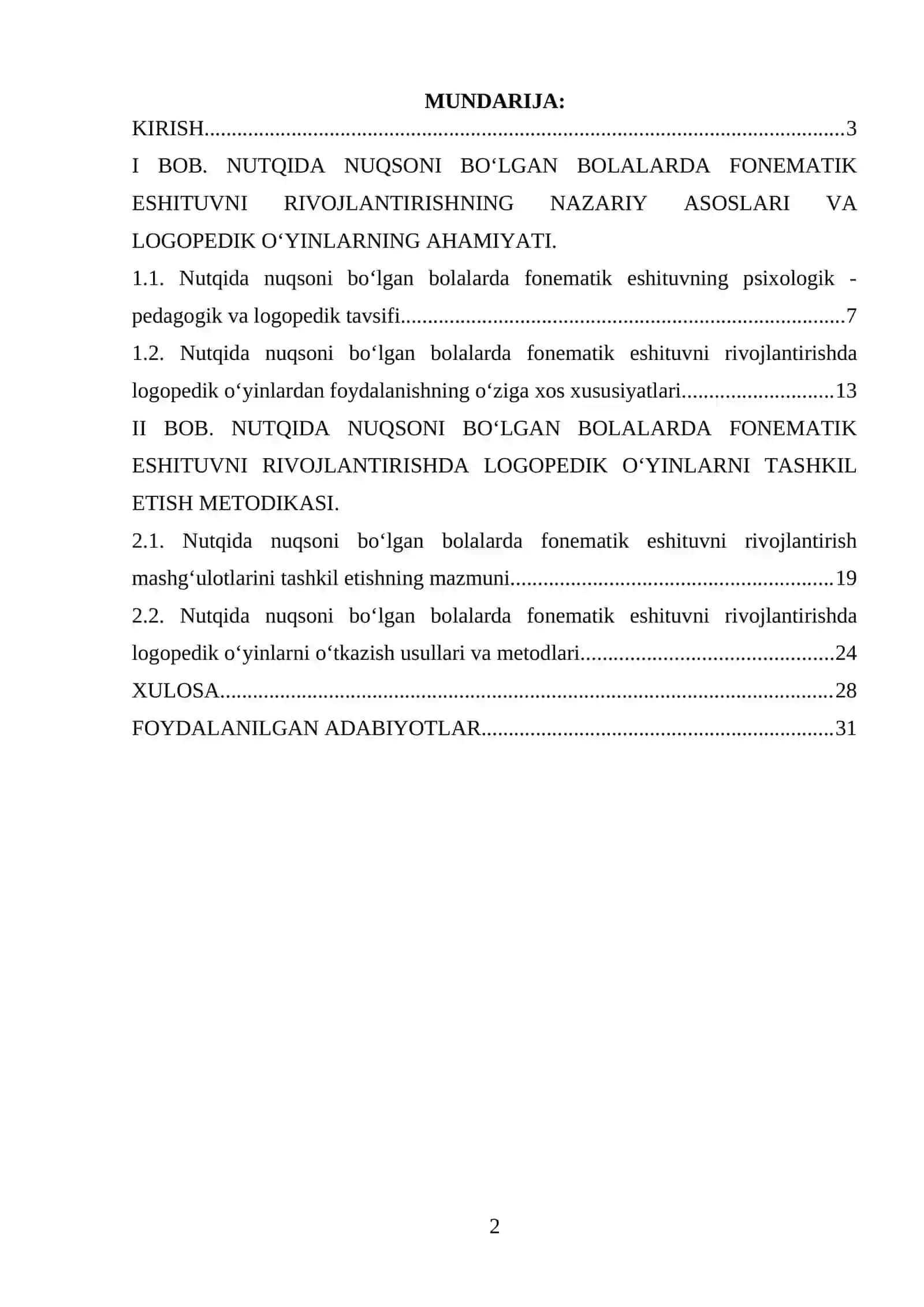 Maktabgacha ta’lim tashkiloti logopedi 2