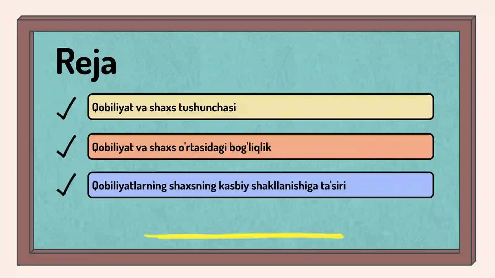 Qobiliyatlar va shaxsning kasbiy shakllanishi 2