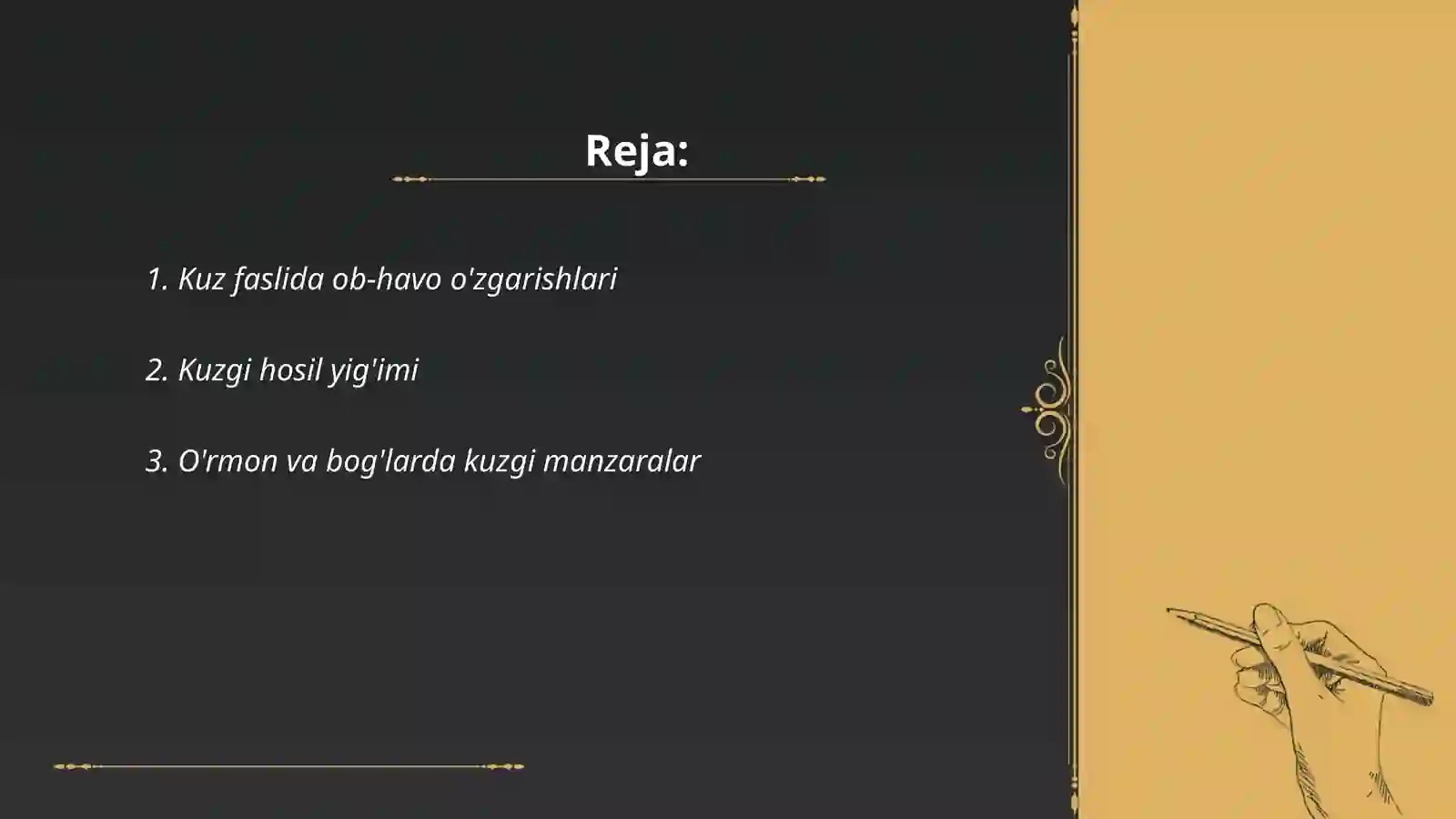 Kuz fasli 2