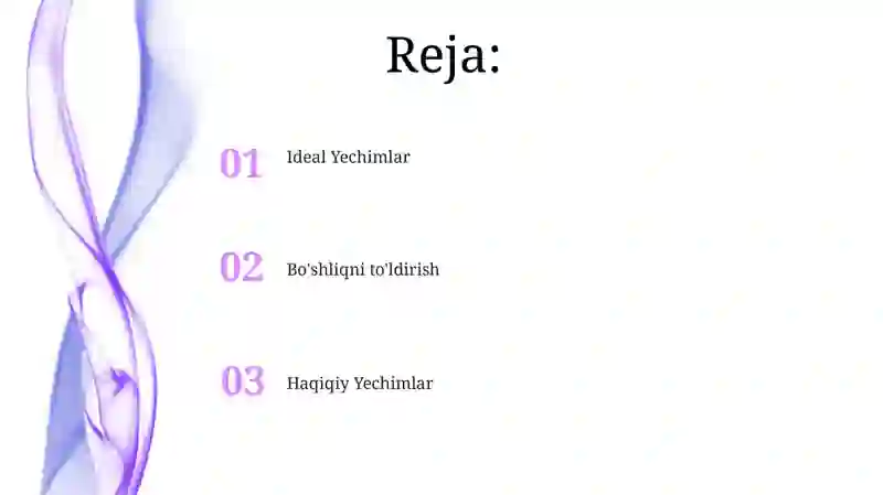 Ideal va real eritmalar 2