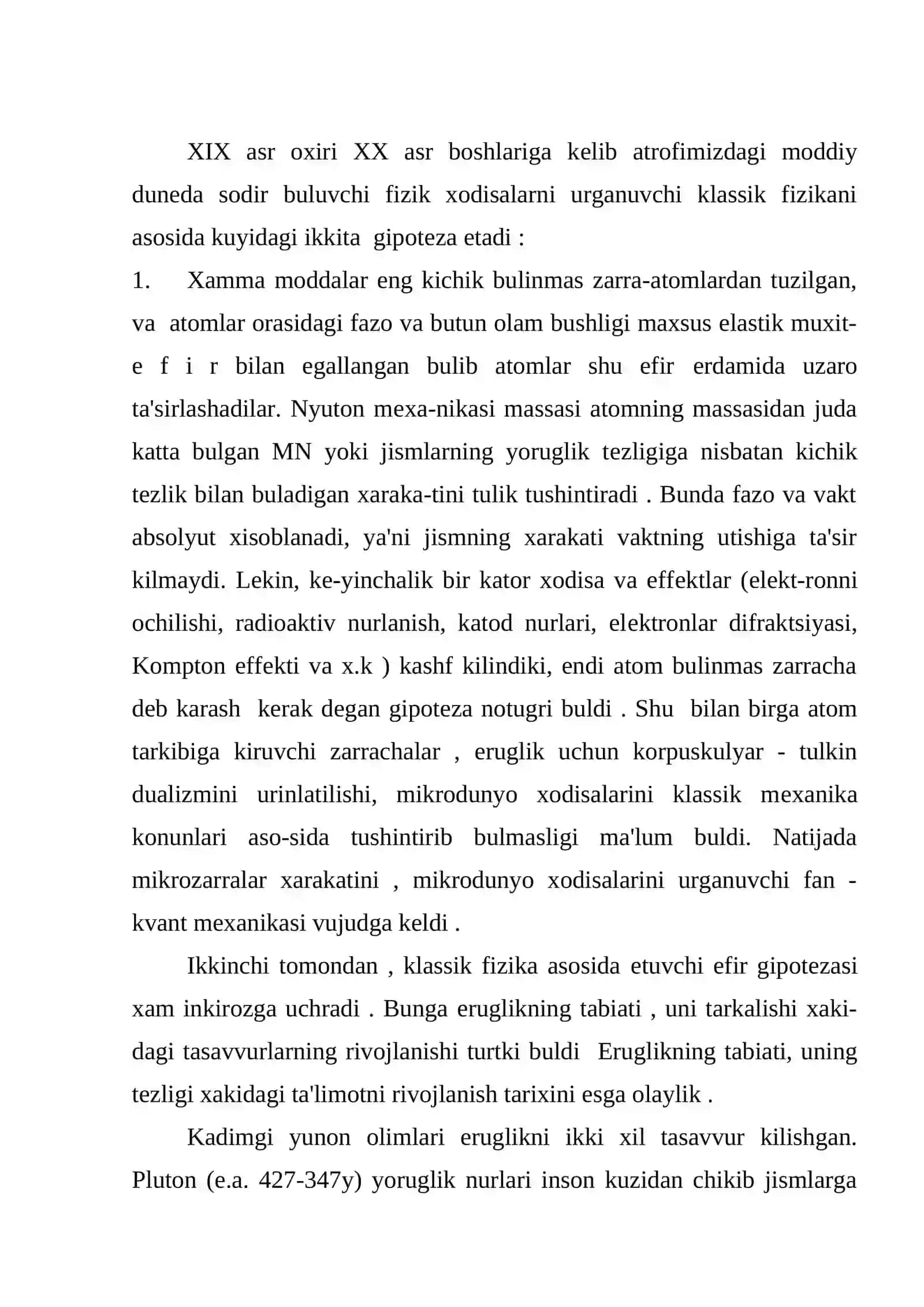 Maxsus nisbiylik nazariyasi tamoyillari 2