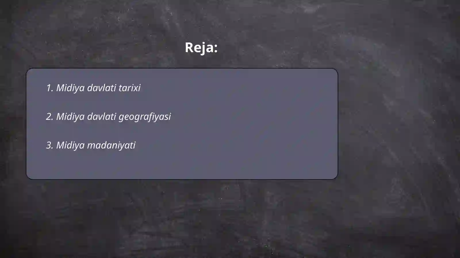 Midiya davlati tarixi 2