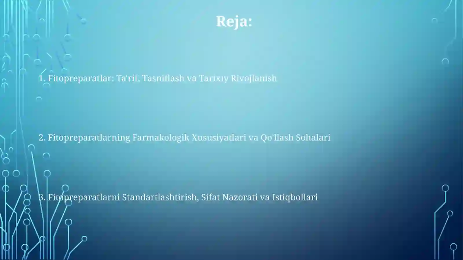 Fitopreparatlar va ularning qollanishi 2