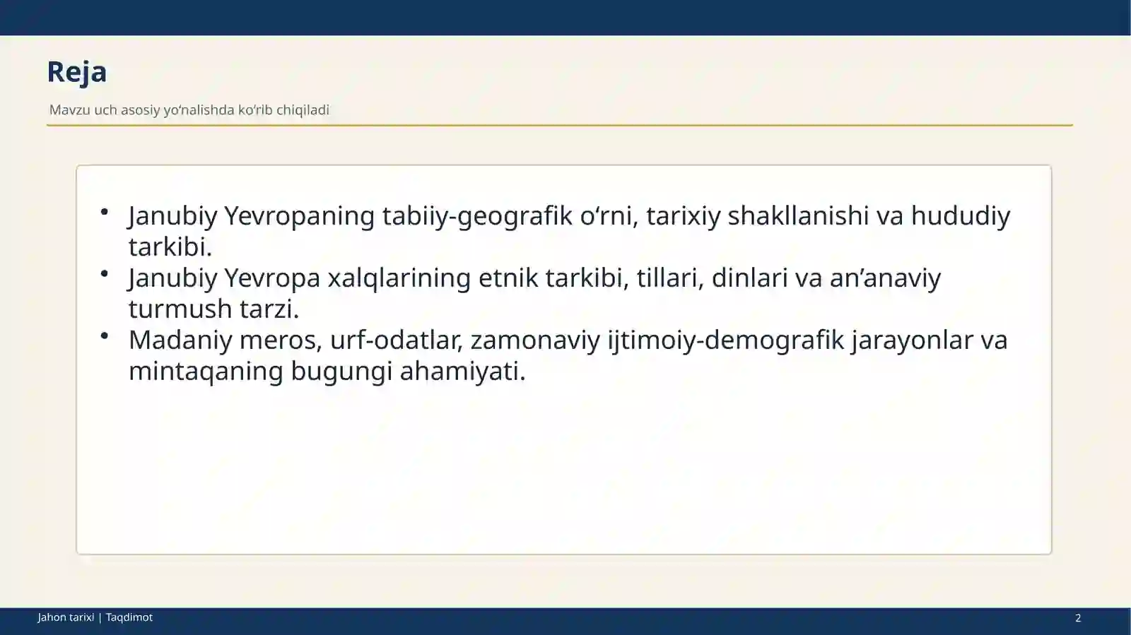Janubiy Yevropa xalqlari 2