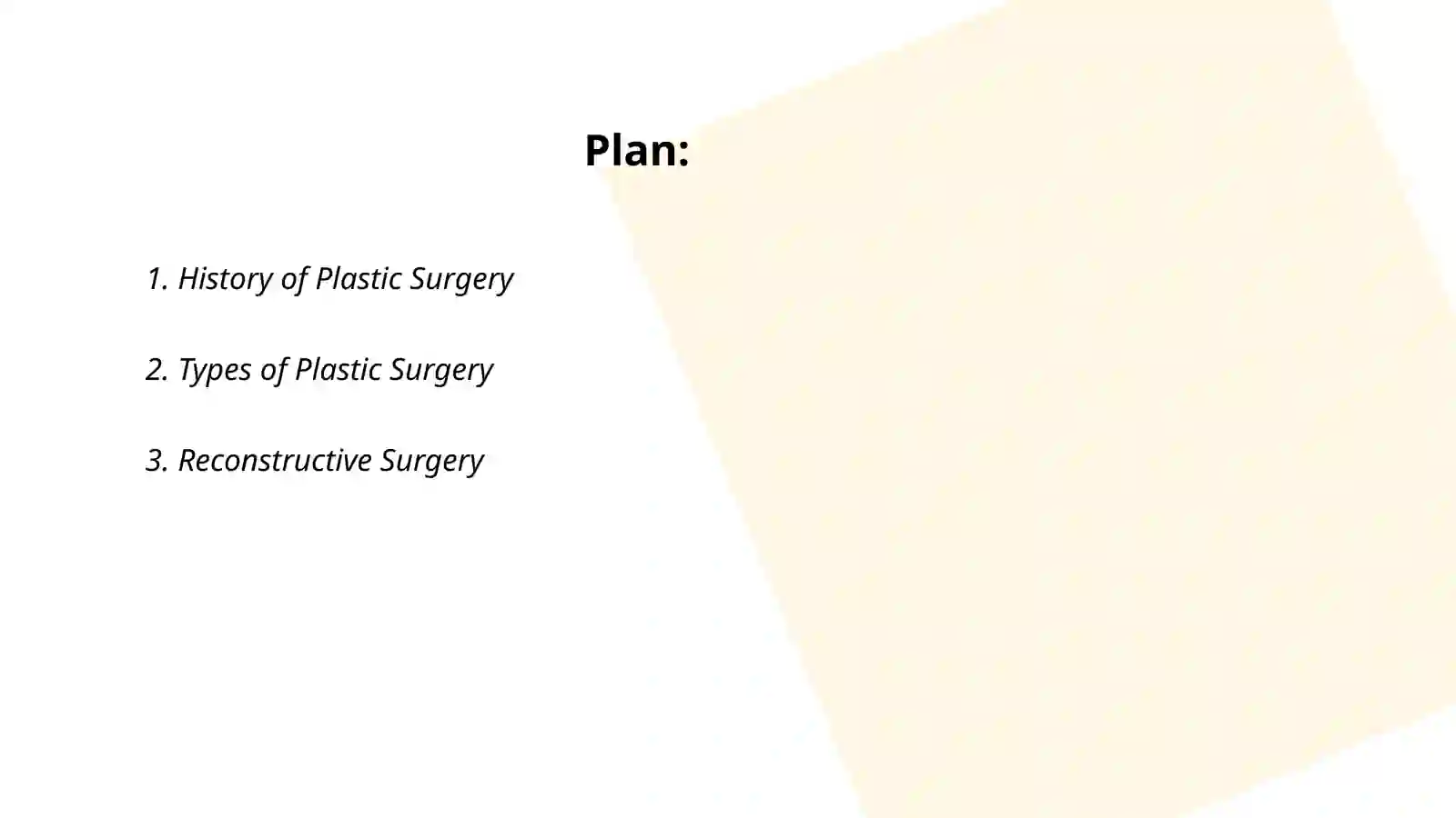 History of Plastic Surgery 2