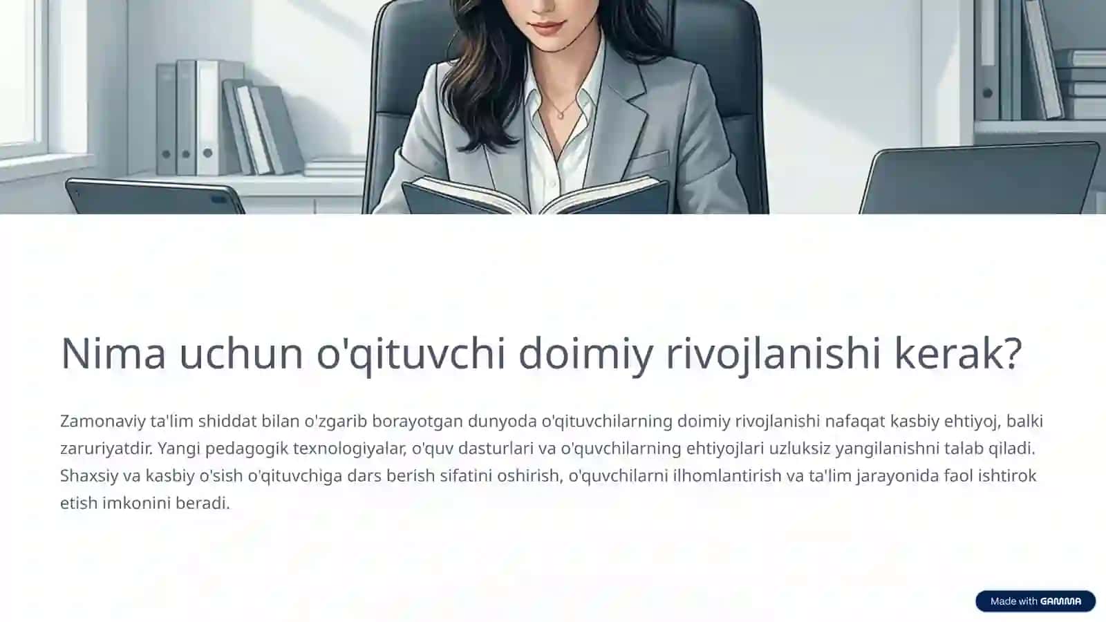 O'qituvchining shaxsiy rivojlanishi va kasbiy identiteti 2