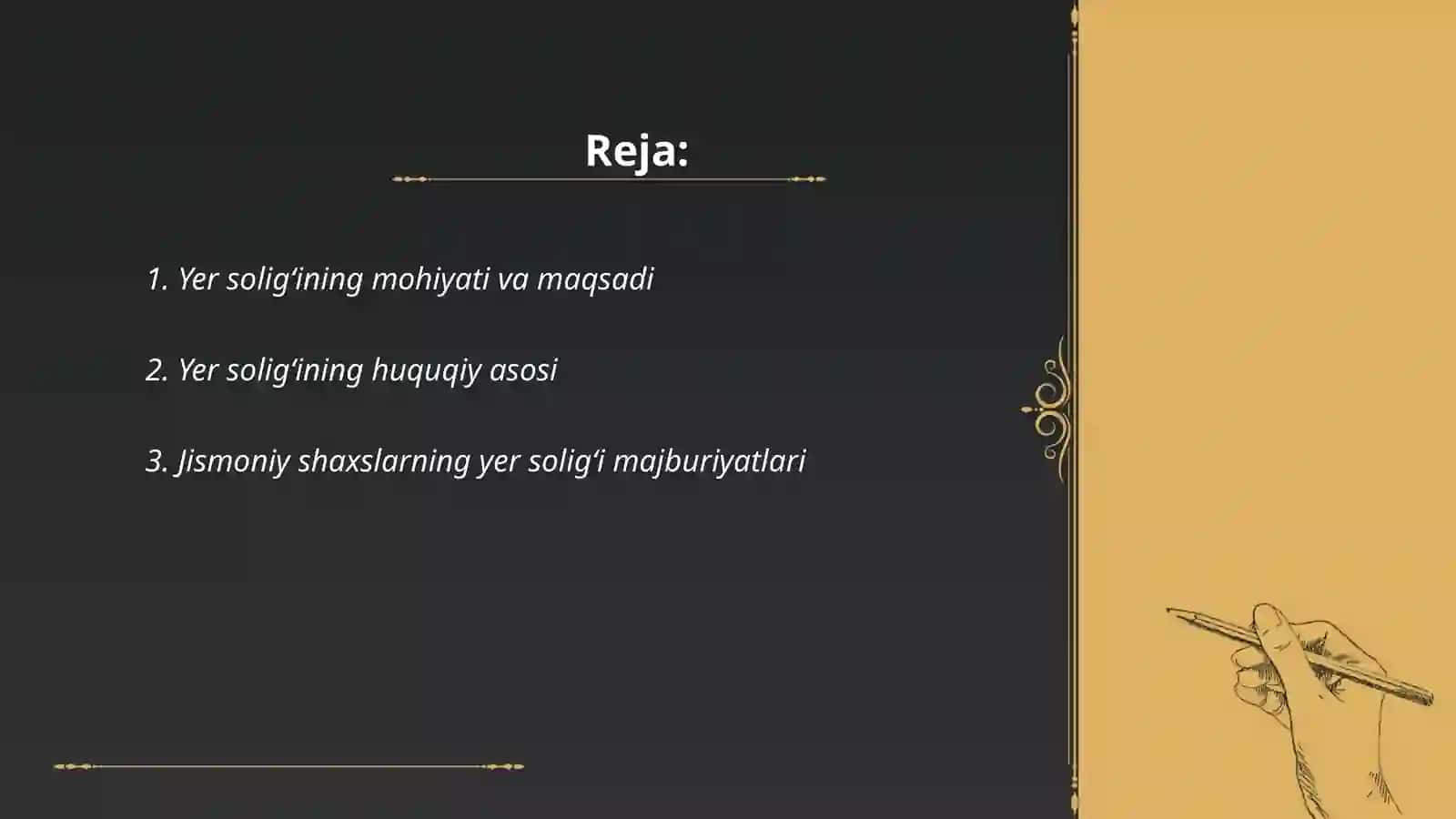 Jismoniy shaxslardan olinadigan yer soligʻi 2