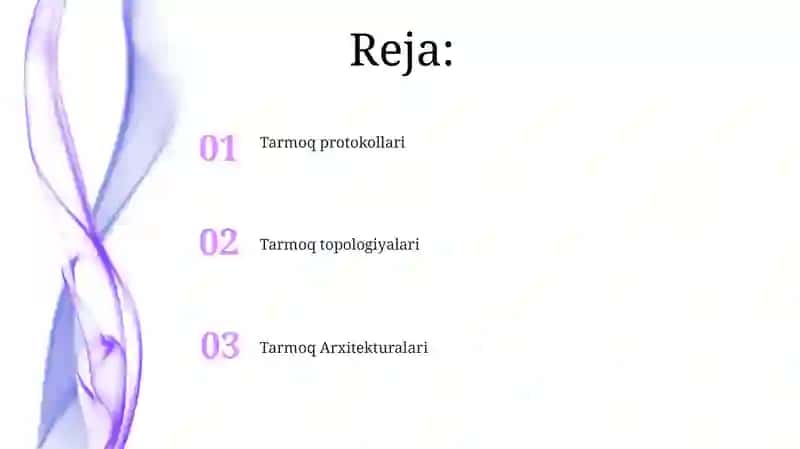 Kompyuter tarmoqlari uning asosiy tushunchalari va turlari 2