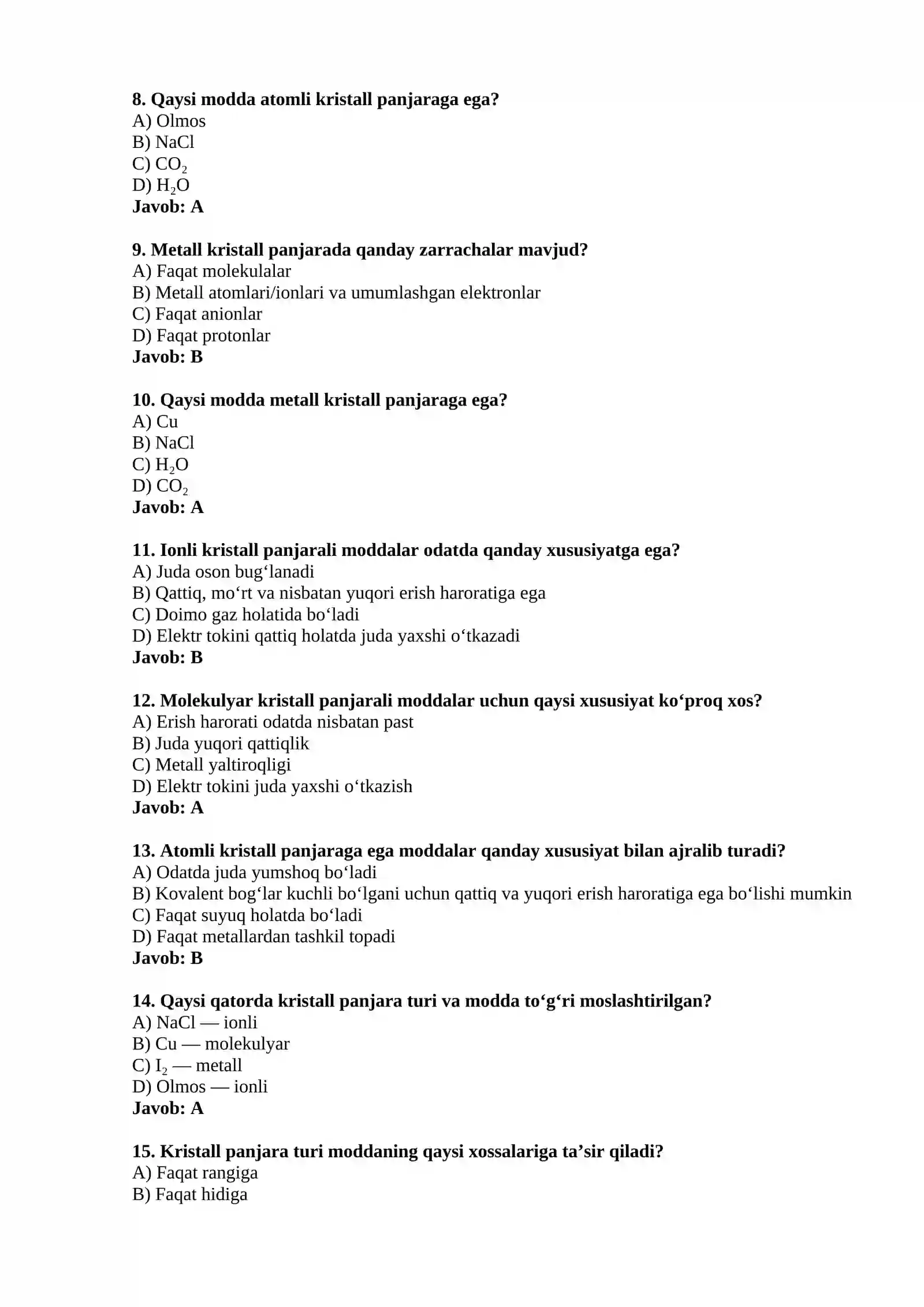 Kristall panjaralar test 2