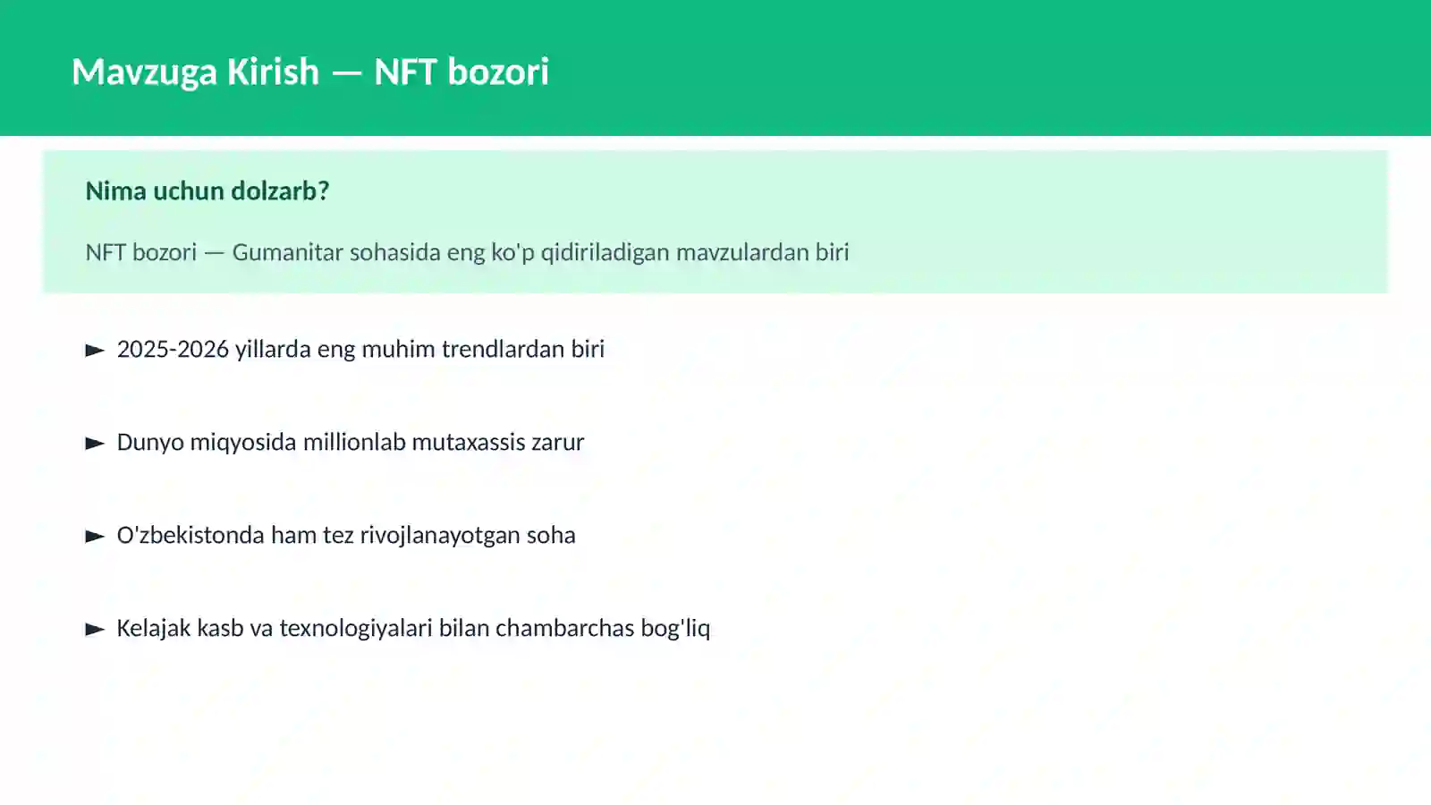 NFT bozori 2