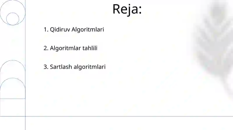 Algoritmlash asoslari 2