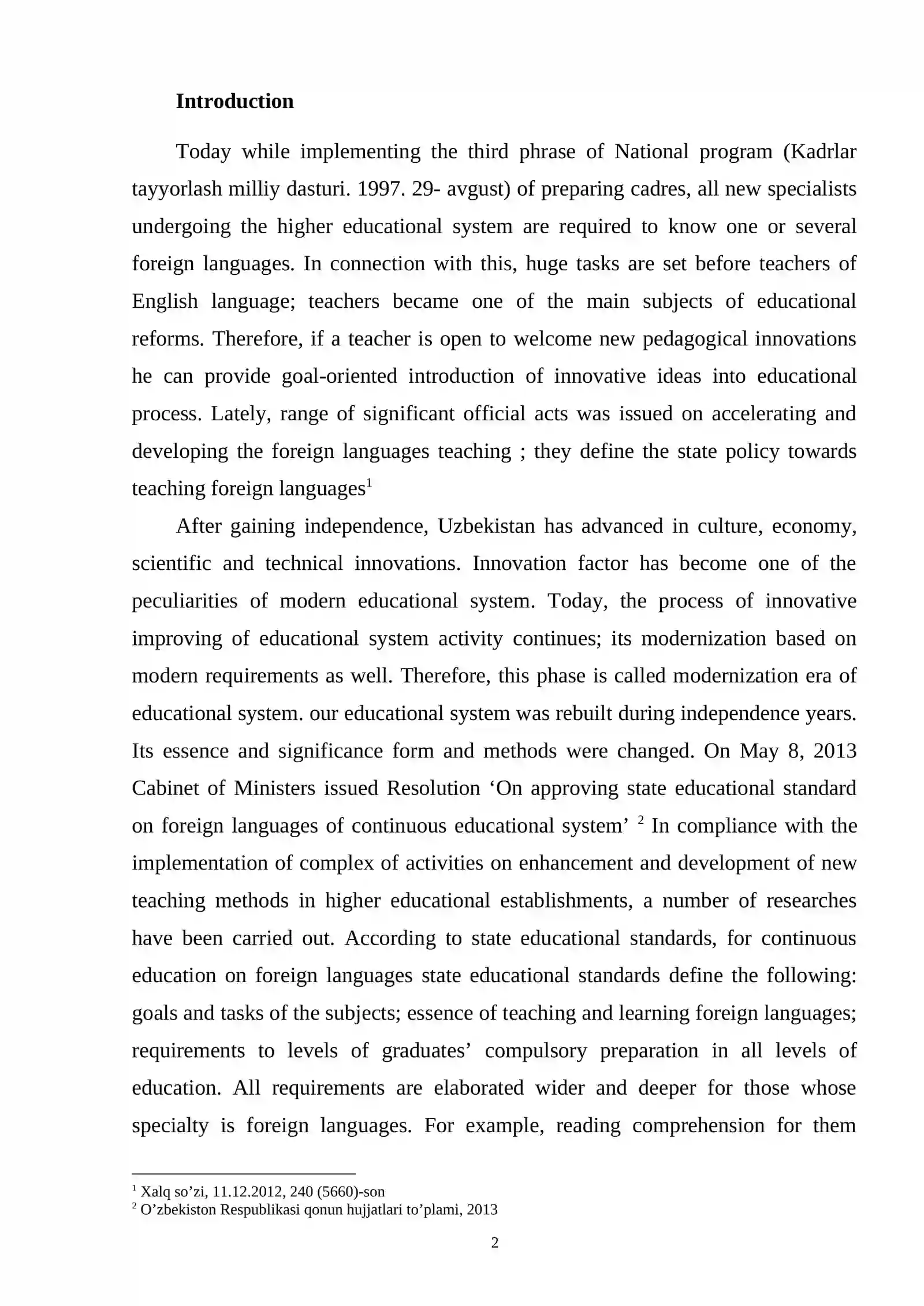 TECHNOLOGIES OF TEACHING READING TO PRIMORY LEARNERS 2