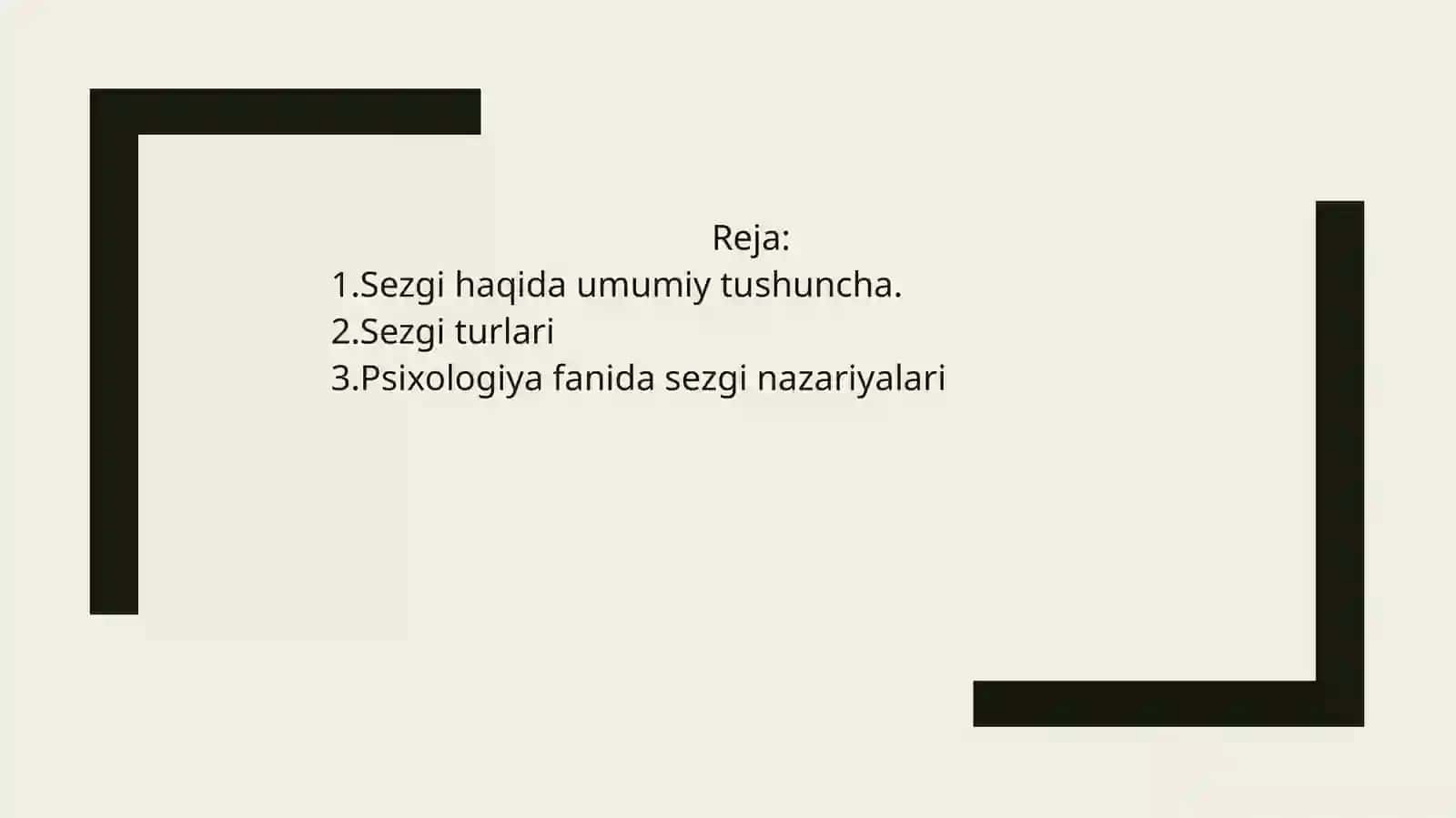 Sezgi haqida umumiy tushuncha 2