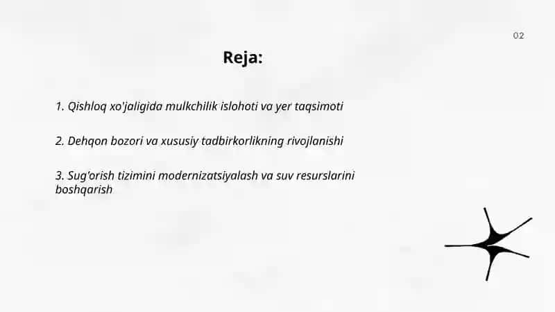 Mustaqillik yillarida qishloq xo'jaligi va sanoat sohasidagi o'zgarishlar 2