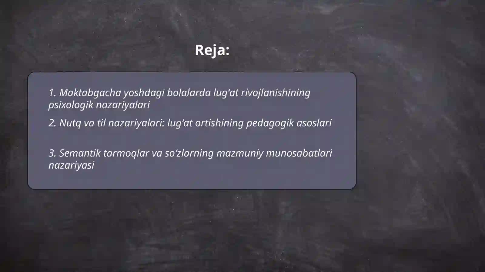 Maktabgacha yoshdagi bolalar bilan lugʻat ishini olib borishning nazariy asoslari 2