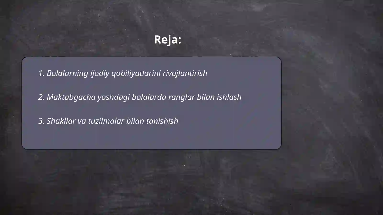 Bolalar uchun dizayn faoliyatining maqsadi 2
