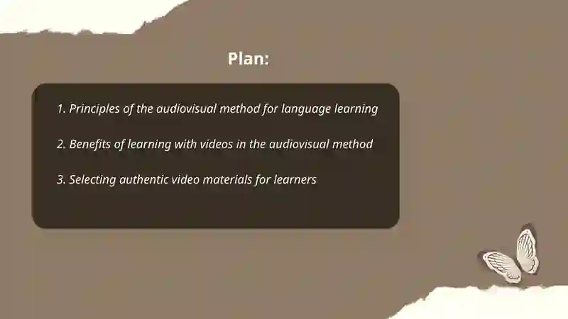 Audiovisual Method learn with videos 2