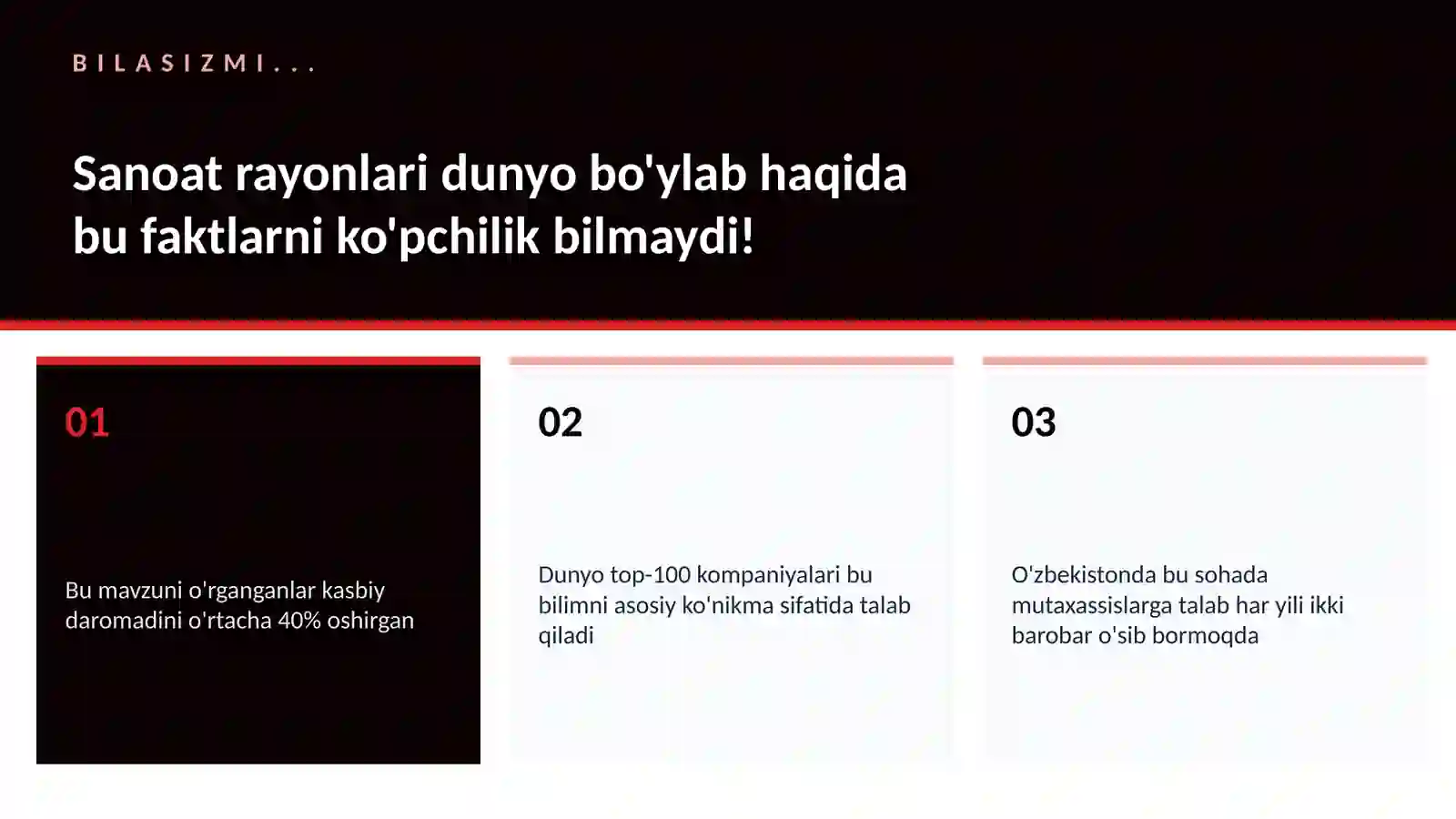 Sanoat rayonlari dunyo bo'ylab 2