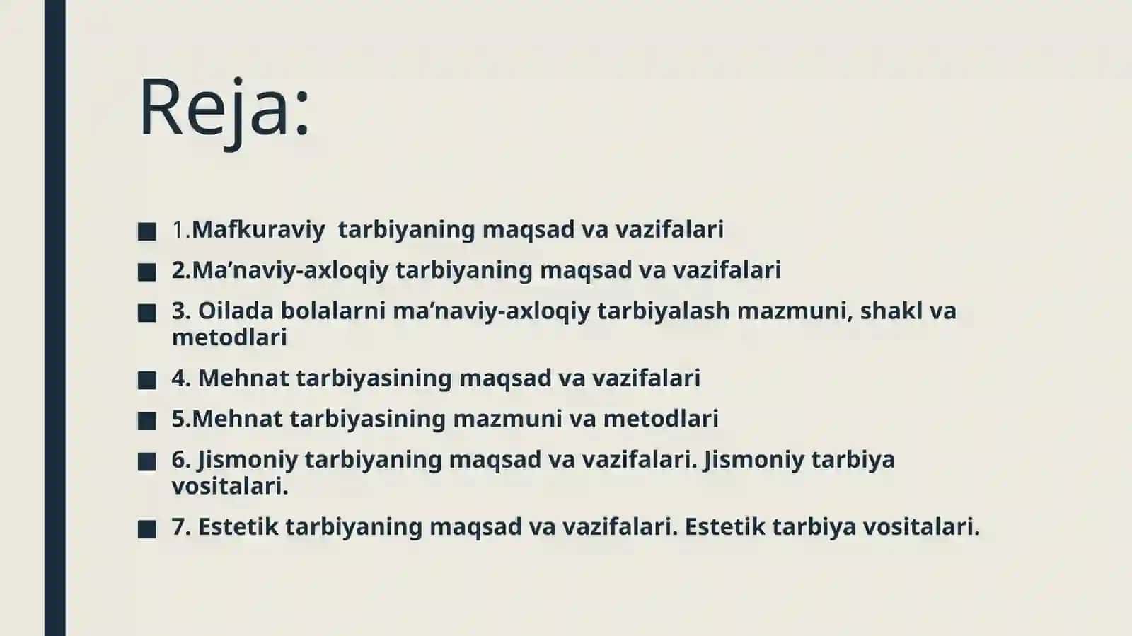 MA`NAVIY-AXLOQIY TARBIYA VA O`QUVCHILARNING MEHNAT, JISMONIY VA ESTETIK TARBIYASI 2