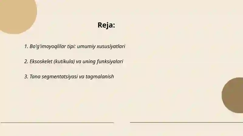 Bo'g'imoyoqlilar tipi 2