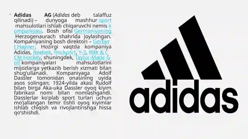 Adidas brendi 2