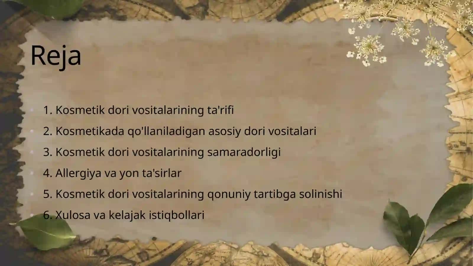 Kosmetik dori vositalari 2