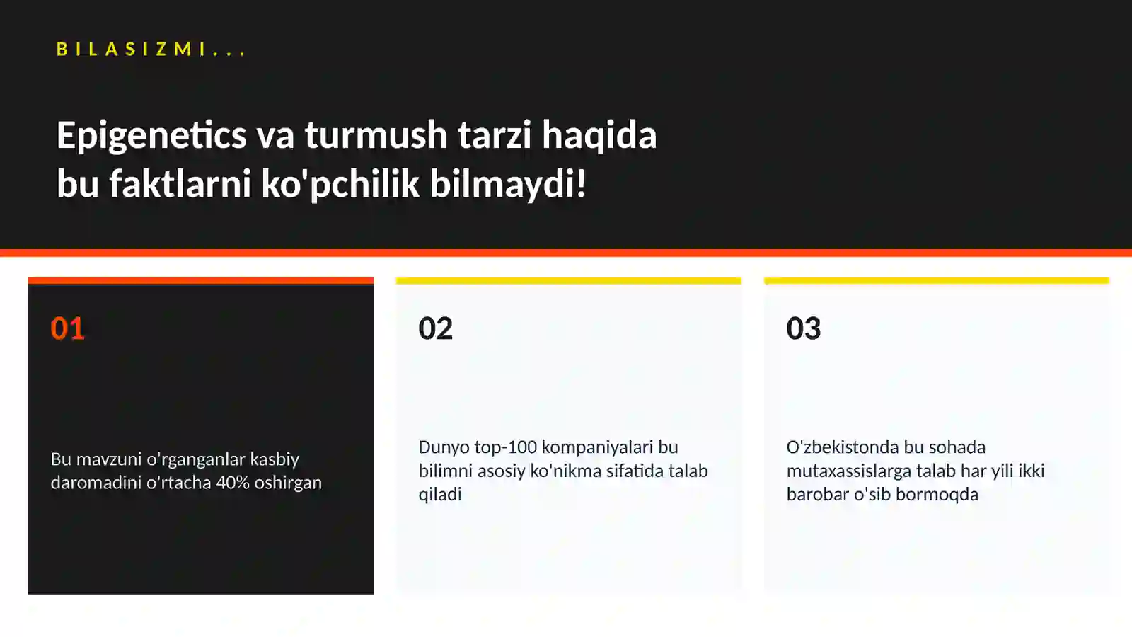 Epigenetics va turmush tarzi 2