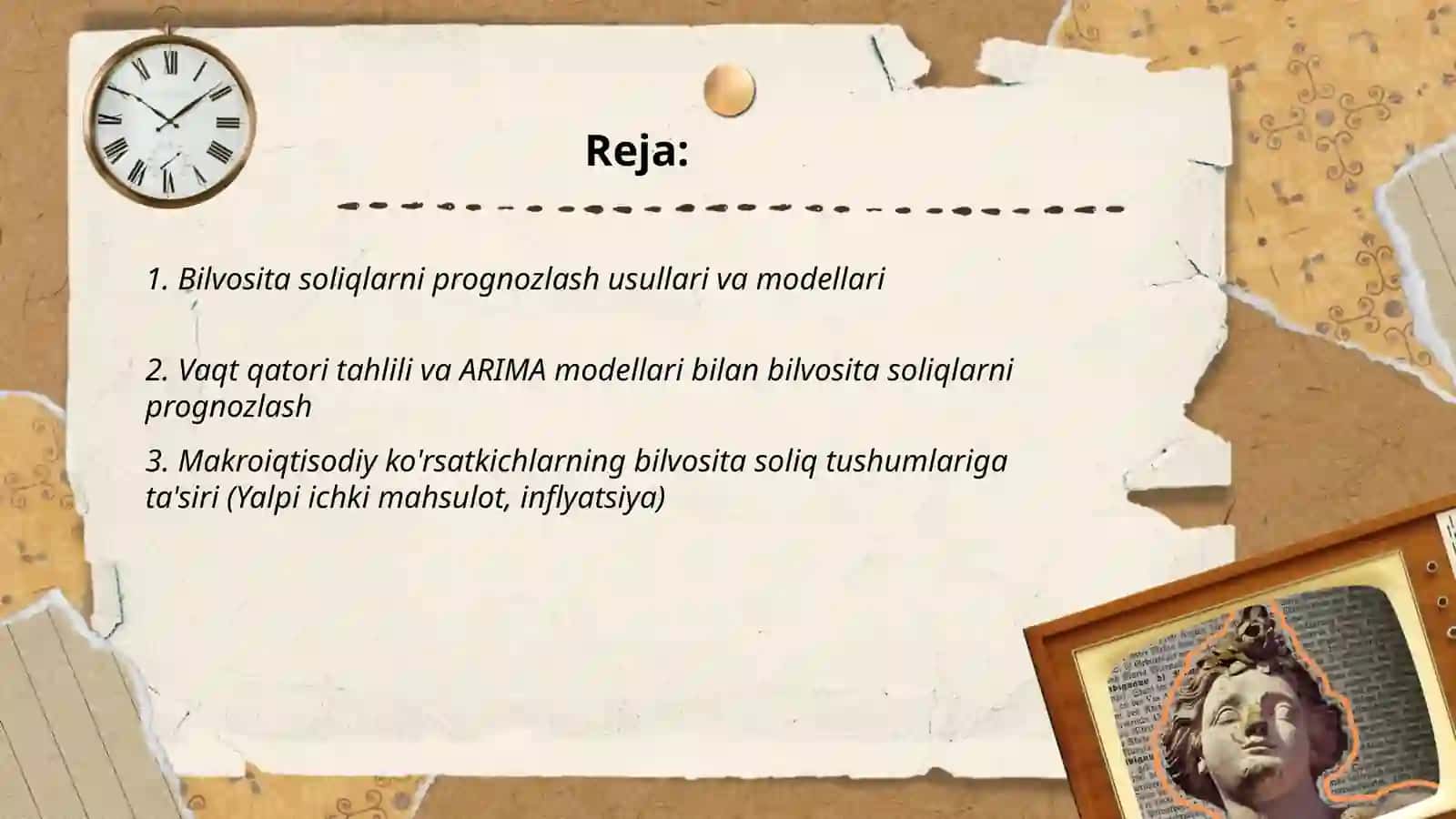 Bilvosita soliqlarni prognozlash va tushumlarga ta'sir qiluvchi omillar 2