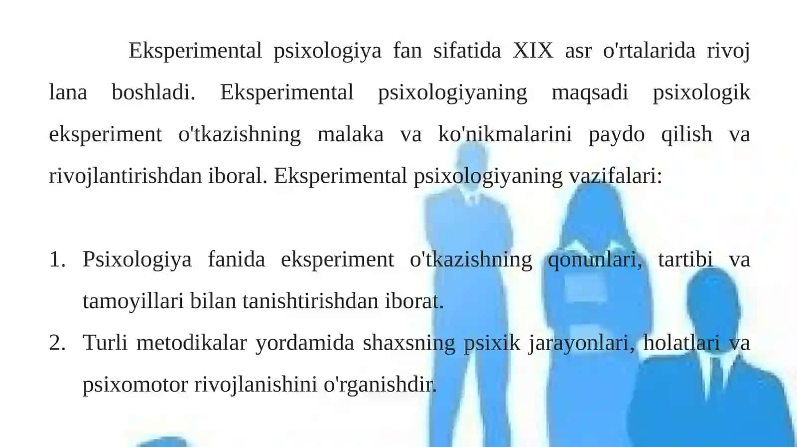 Psixologiyada eksperiment metodi 2