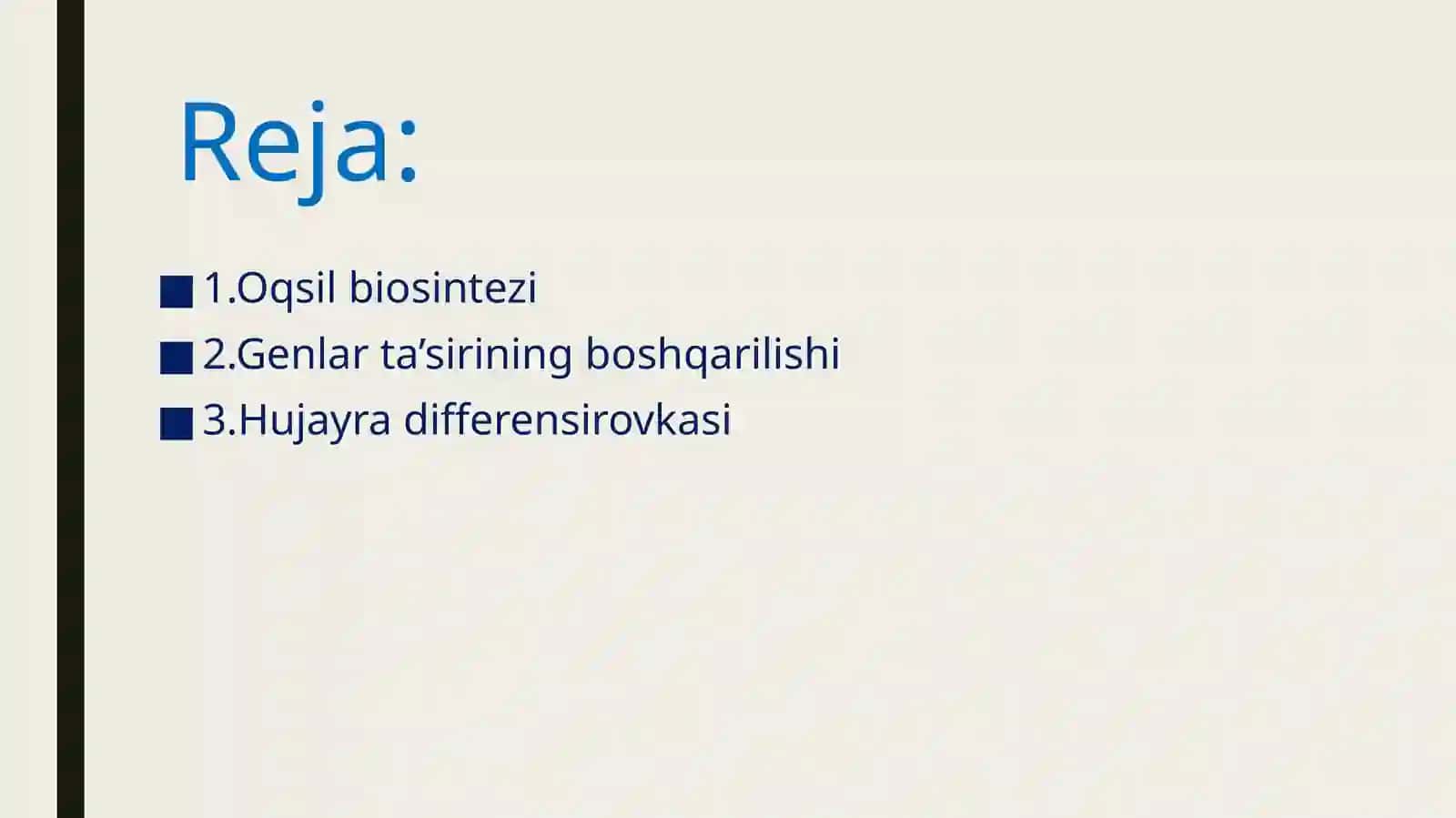 Oqsilbiosintezi 2