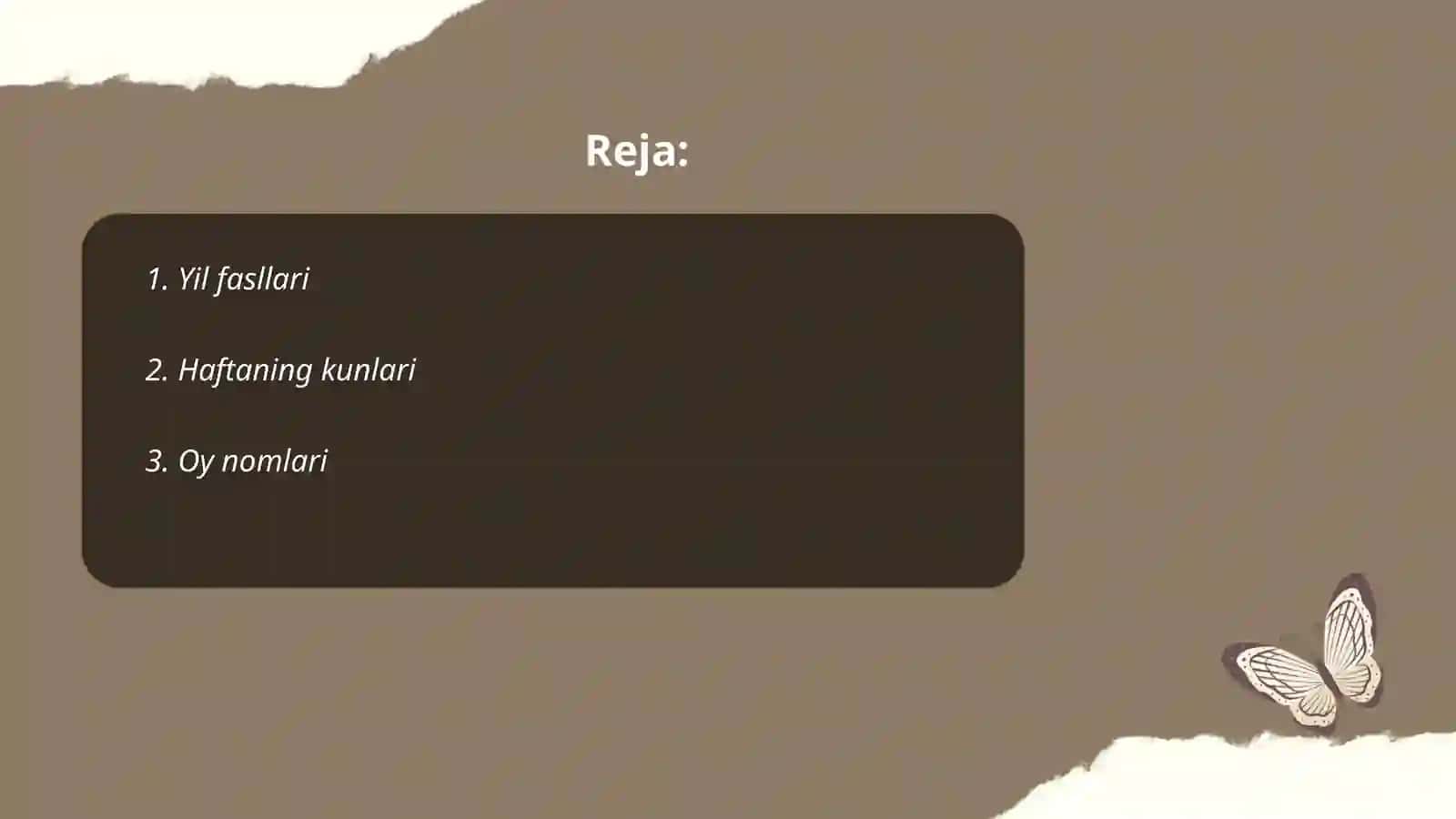 Vaqt va kalendar 2