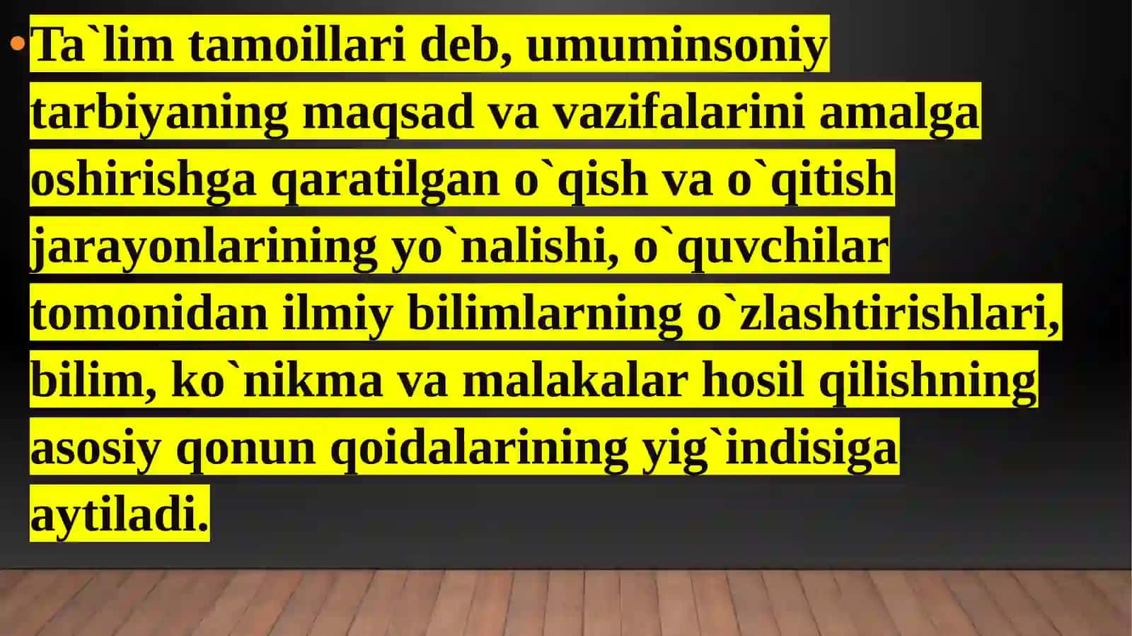 O’quvjarayonini tashkilotishda zamonaviy pedogogik texnologiya 2