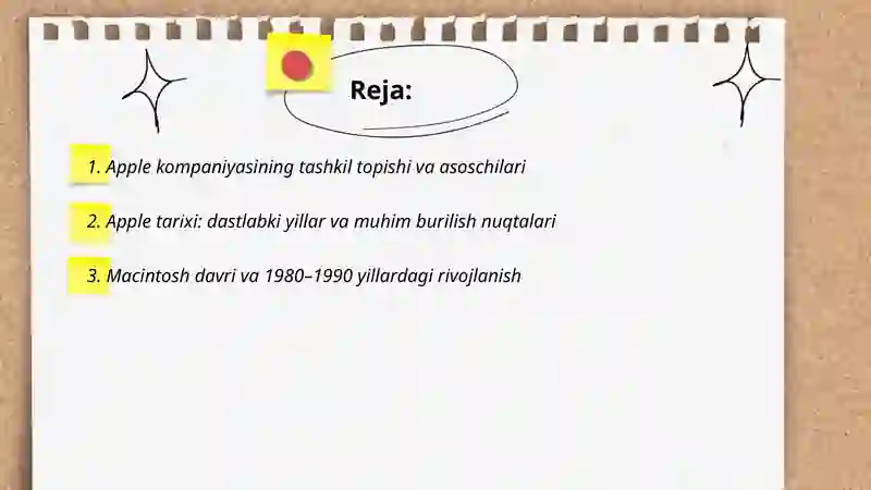 Apple kompaniyasi tarixi 2