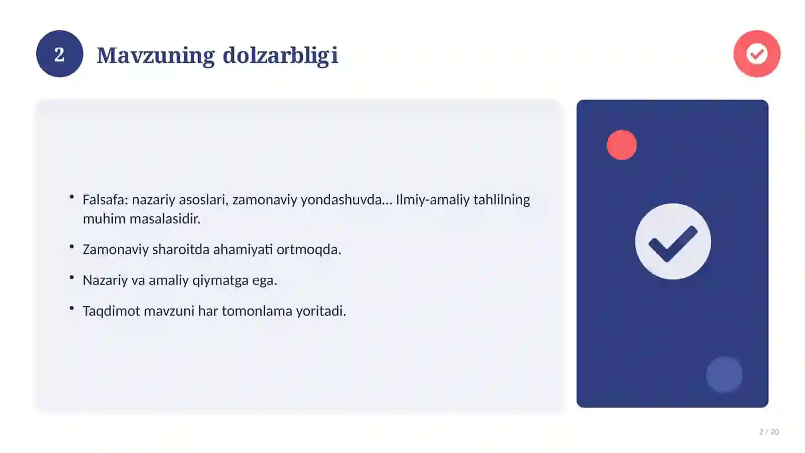 Falsafa: nazariy asoslari, zamonaviy yondashuvda (Esse) 2
