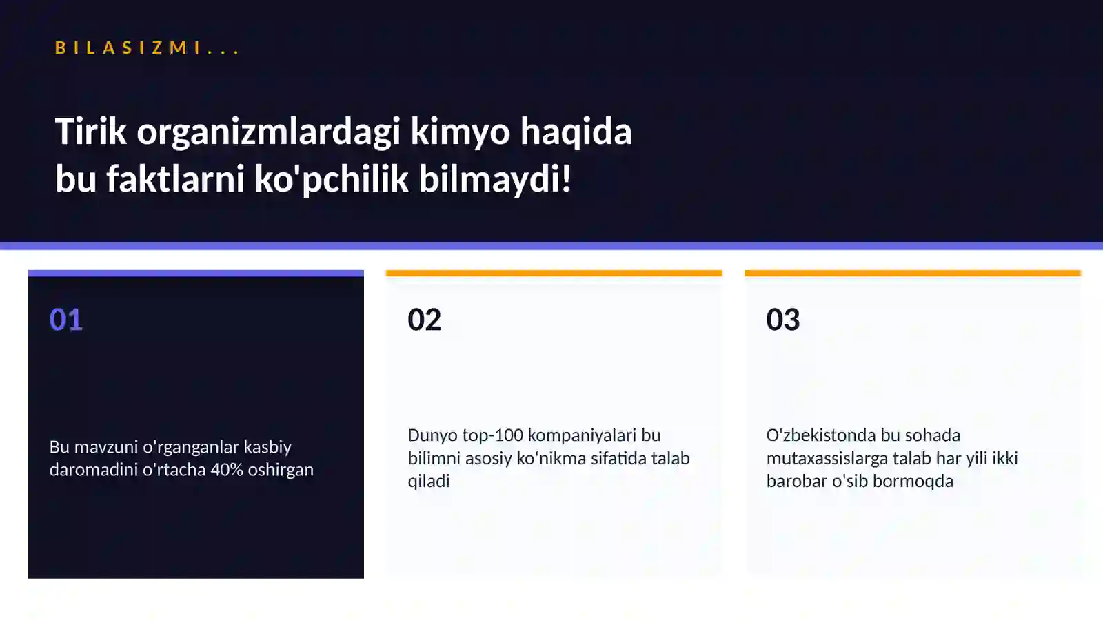 Tirik organizmlardagi kimyo 2