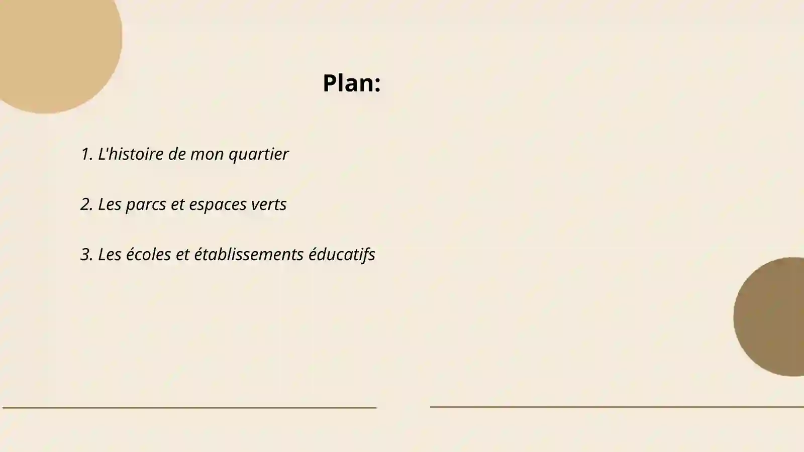 Mon quartier et ses lieus importants 2