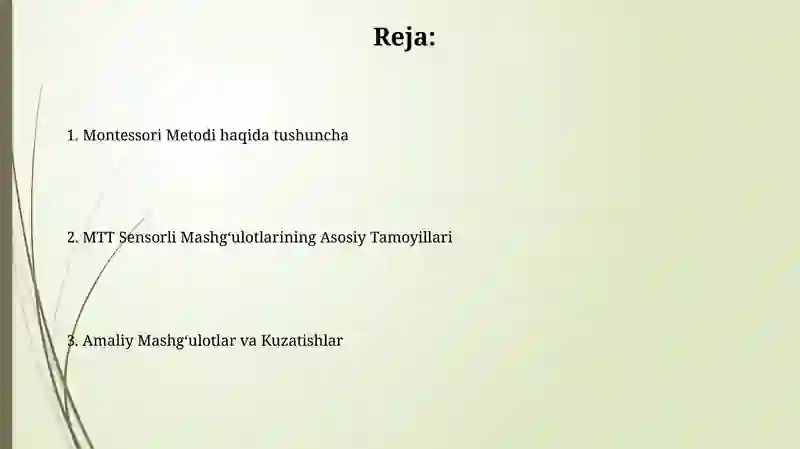 MTT sensorli mashg'ulotlar 2