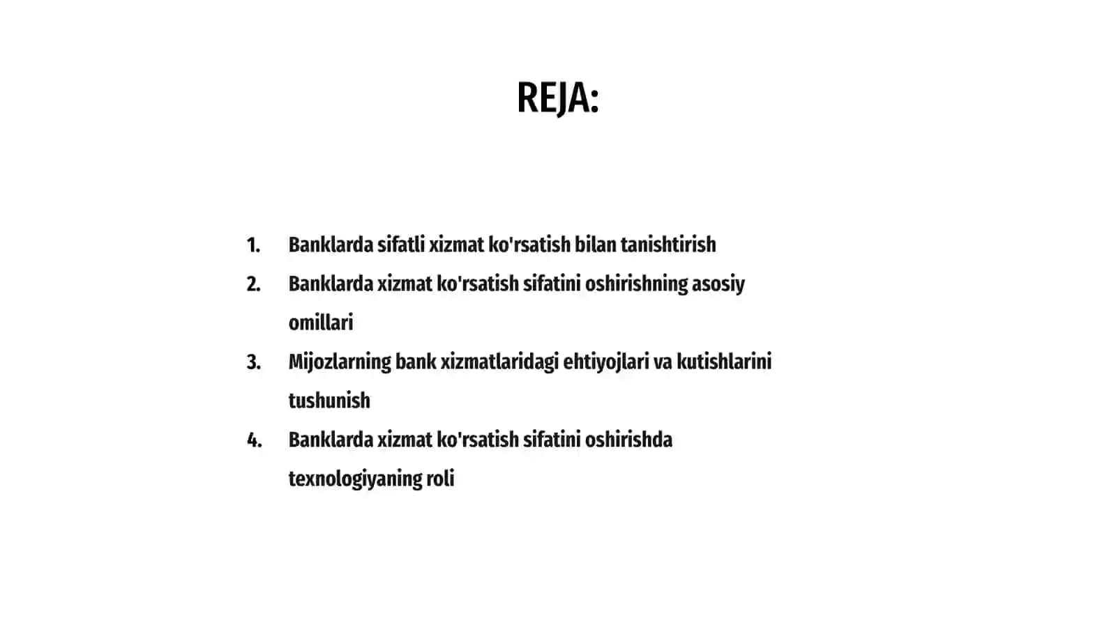 Banklarda xizmat sifatini yaxshilash 2
