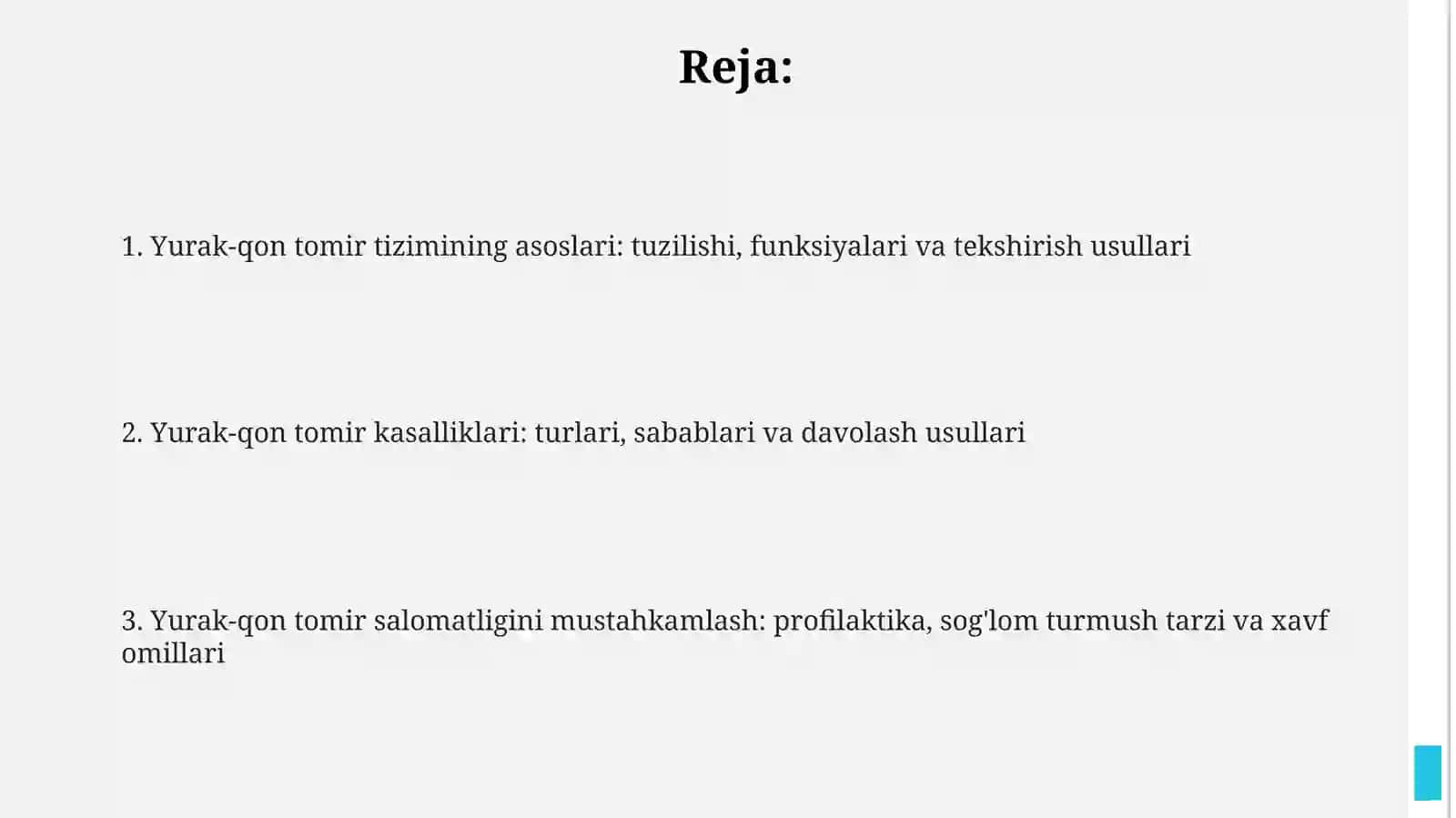 Yurak qon tomir sistemasi 2