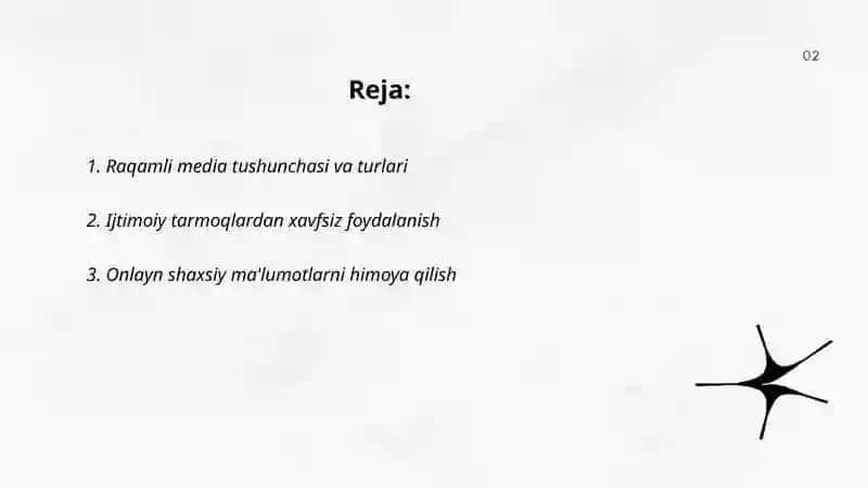 Raqamli mediadan foydalanish 2