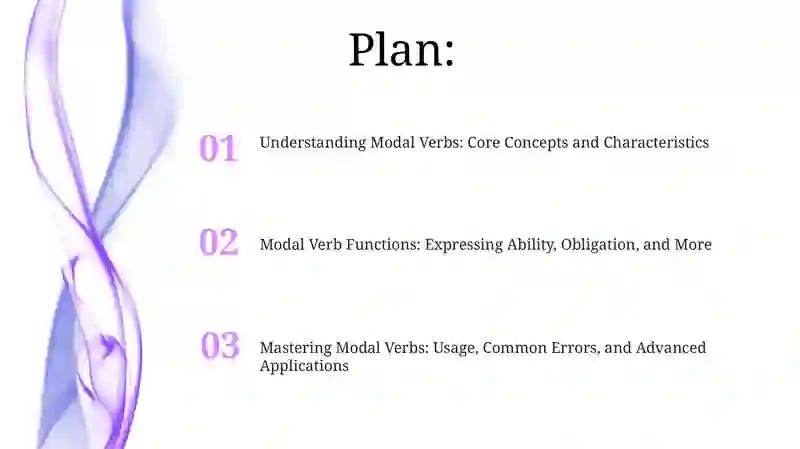Modal verbs 2