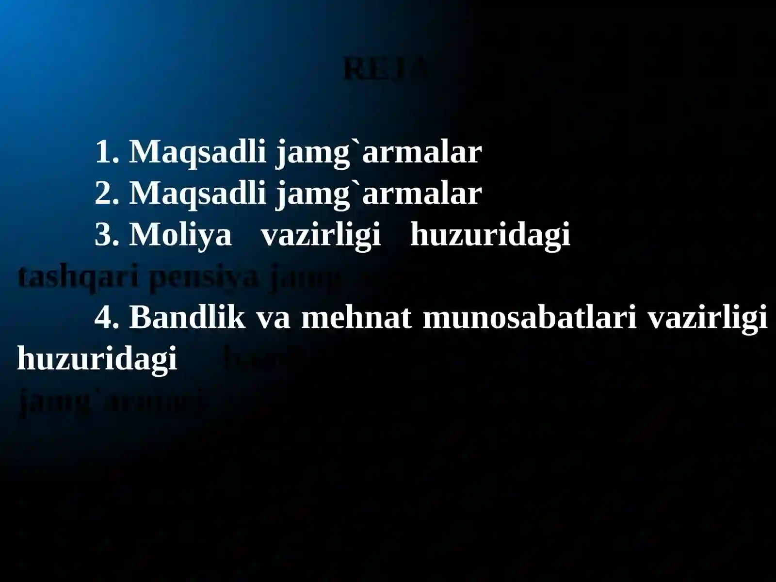 Davlat maqsadli jamg'armalari 2