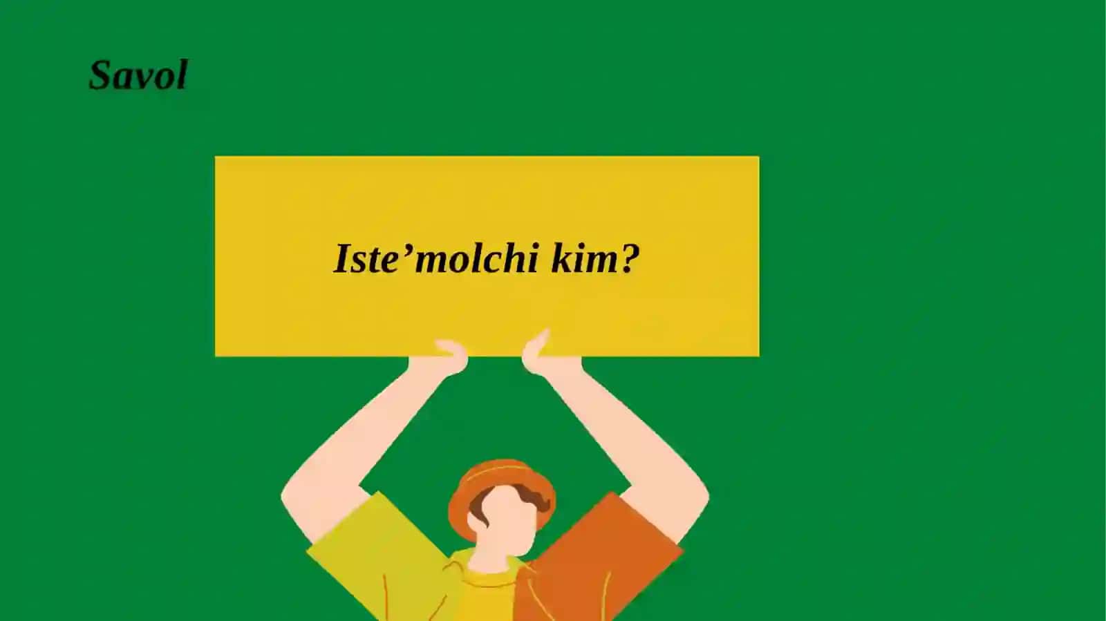 Iste'molchilar huqularini himoya qilish 2